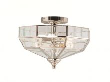 Old park plafon 2xE27/60W PN/POLISHED NICKEL